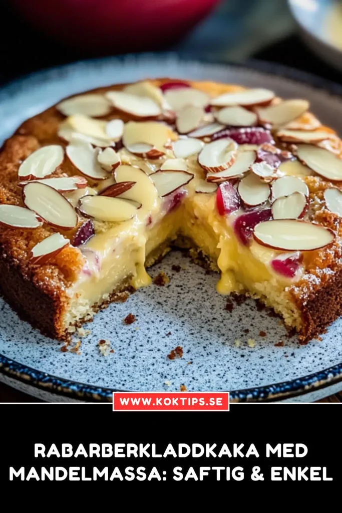 Rabarberkladdkaka