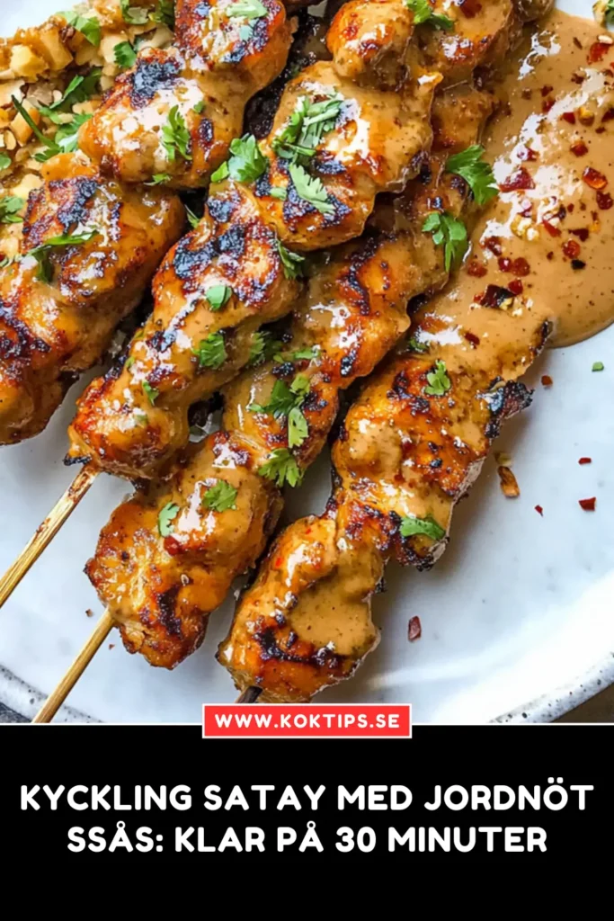Kyckling satay