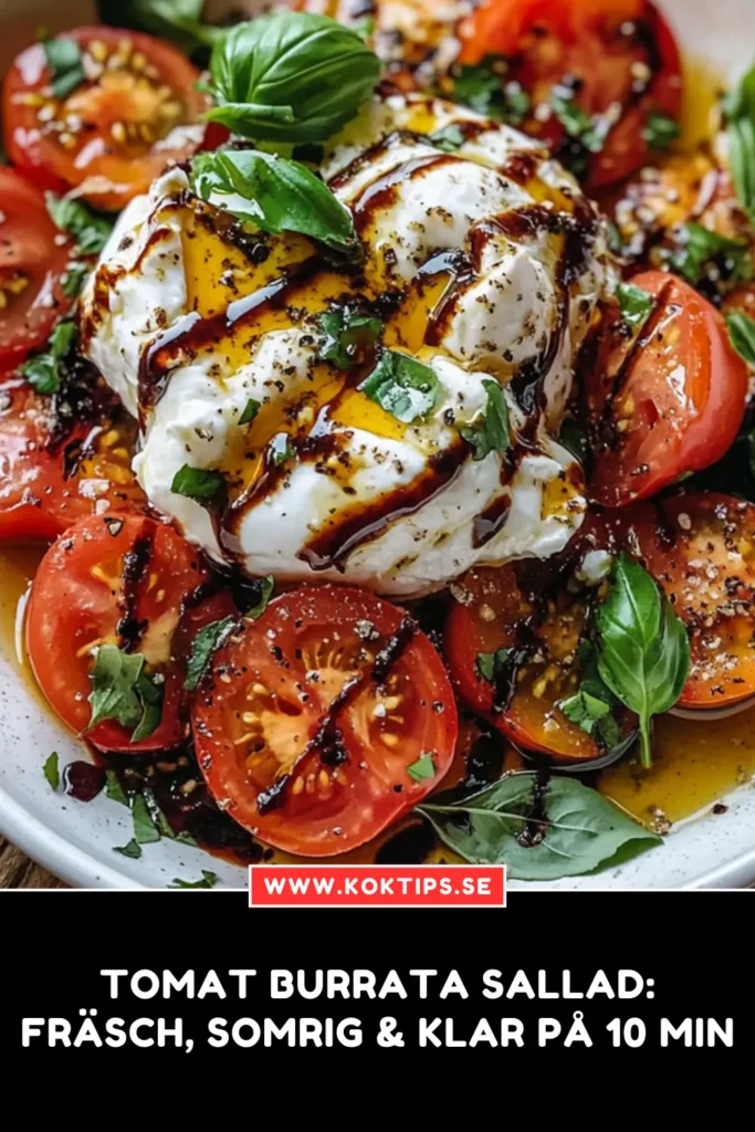 Tomat Burrata Sallad