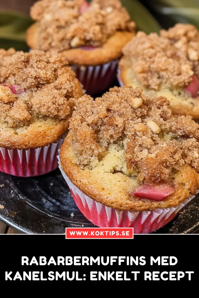 Rabarbermuffins