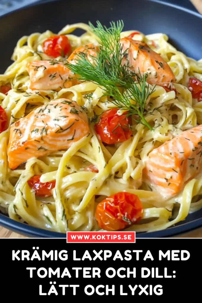 Krämig laxpasta
