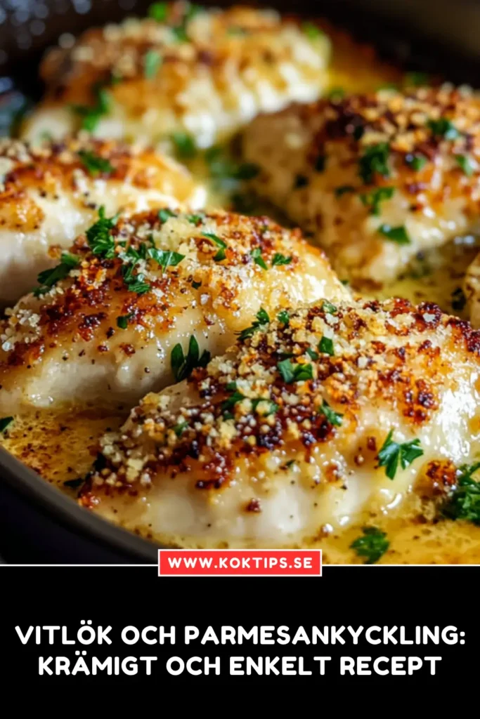 Vitlök och parmesankyckling