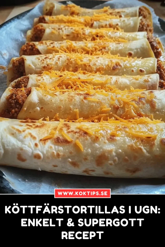 Köttfärstortillas
