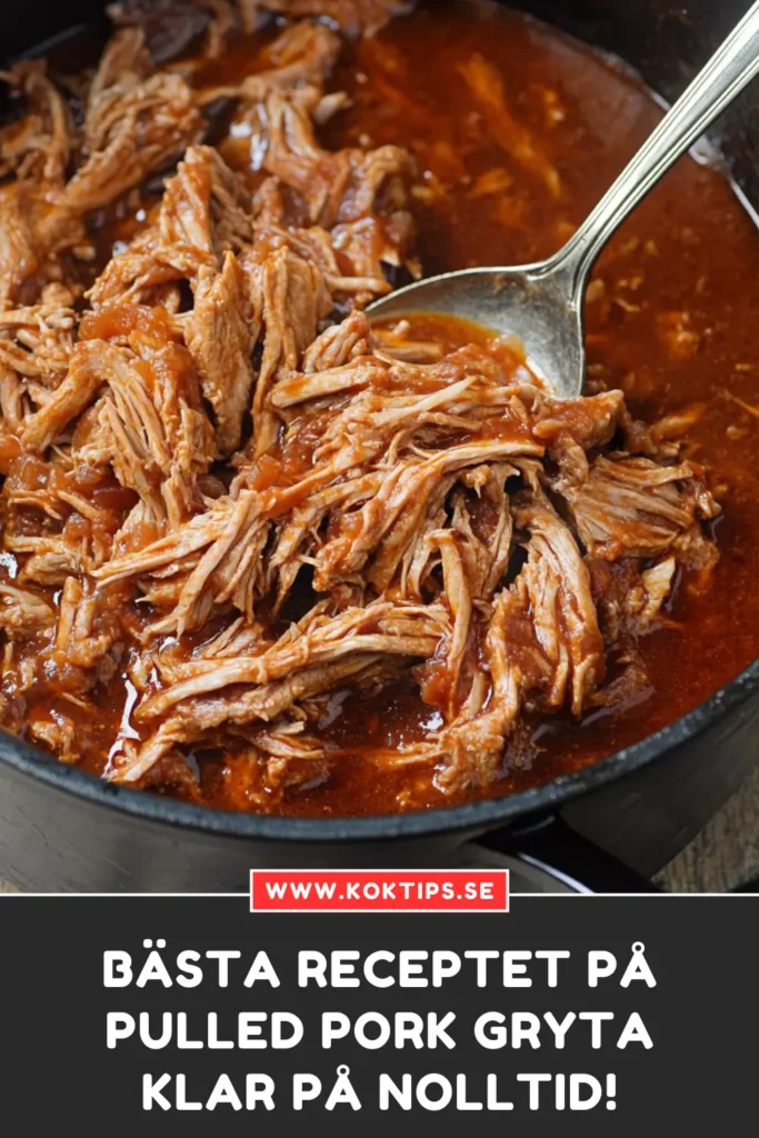 Pulled pork gryta