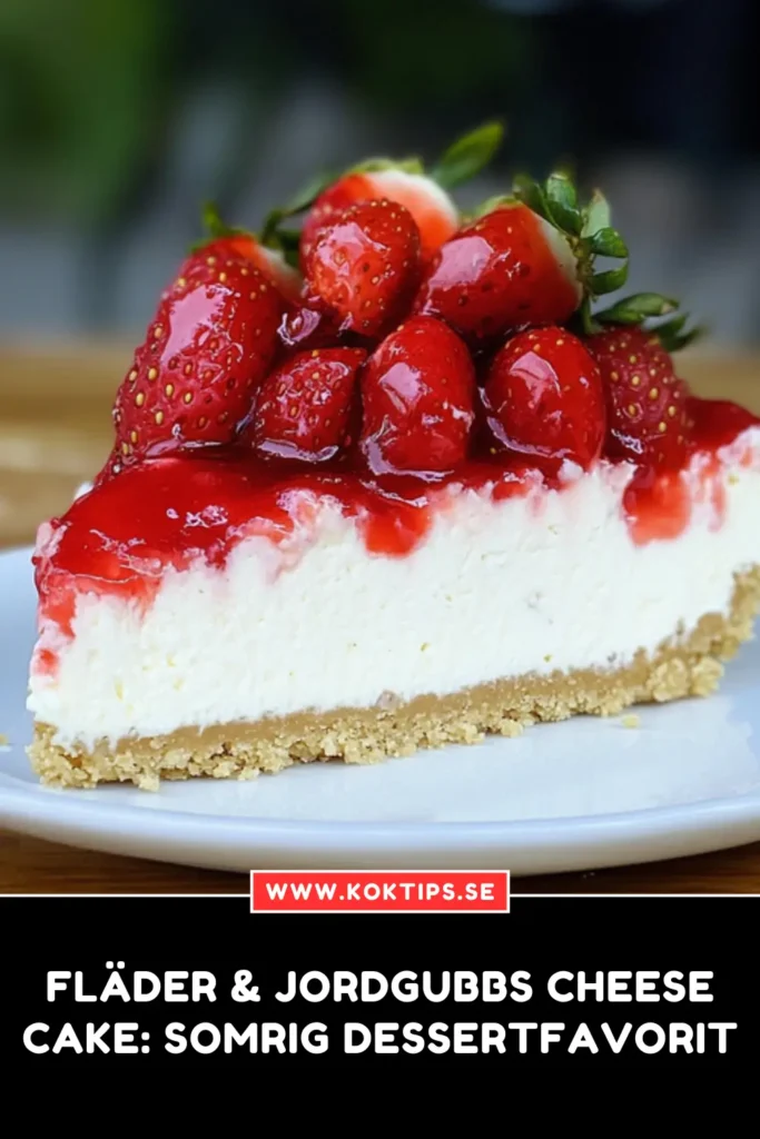Jordgubbs cheesecake