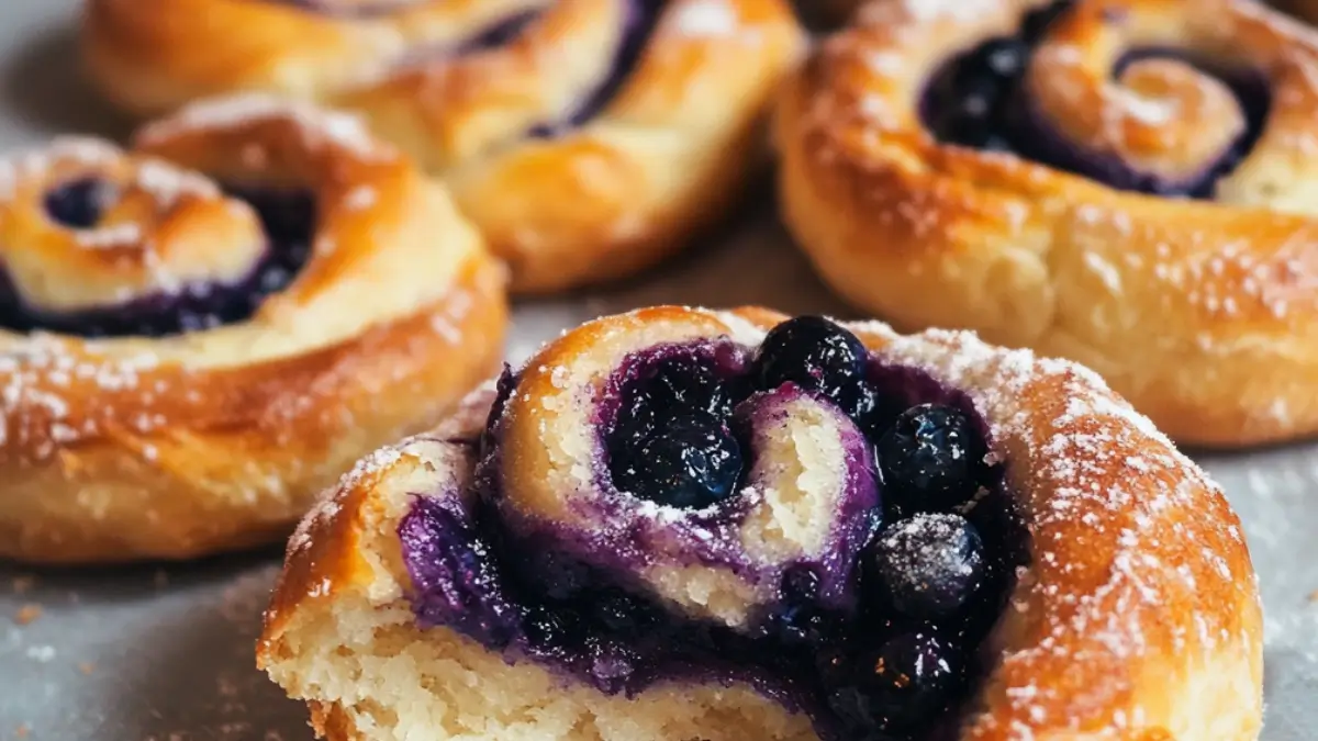 Blåbärsbullar