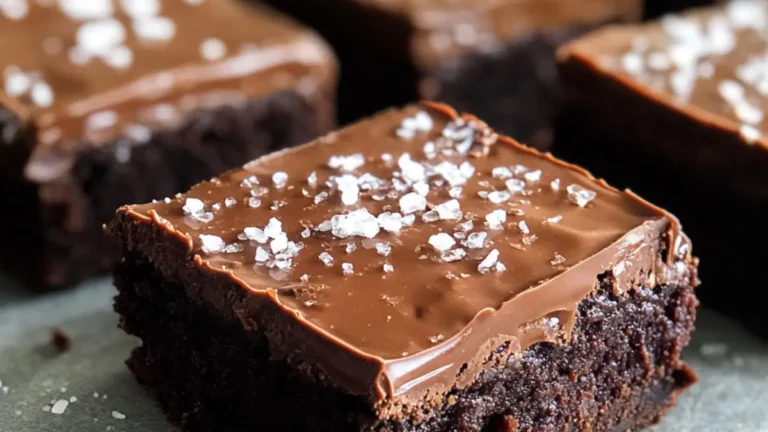 Fudgebrownies i långpanna