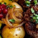 Pannbiff med lök