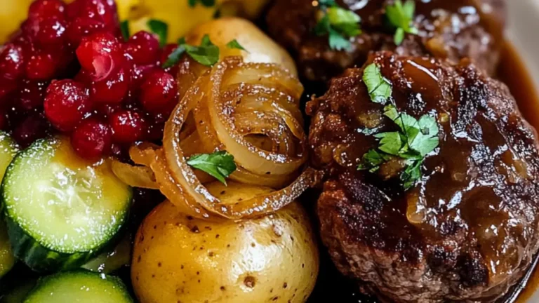 Pannbiff med lök