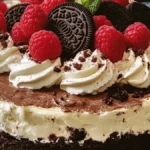 Moussetårta Med Oreo Och Ballerina