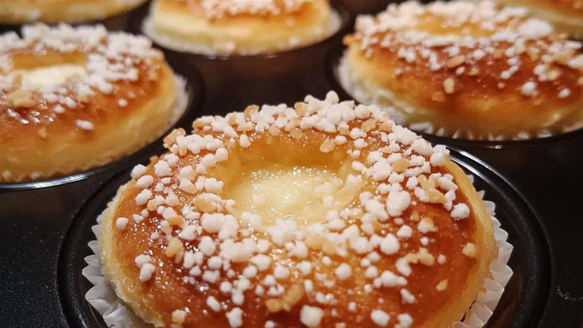 Fluffiga vaniljbullar