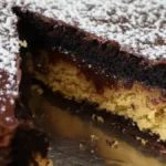 Kladdkaka med kakdeg