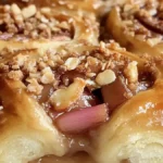 Sticky buns med rabarber