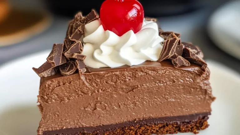 Mjölkchokladmoussetårta