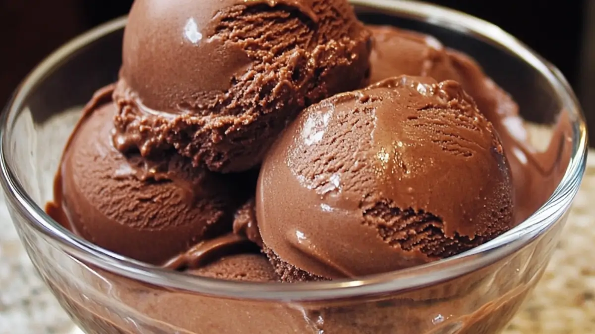 Chokladsorbet