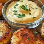 Räkfrikadeller med citron Aioli