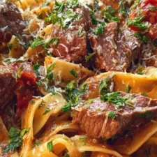 Oxfilépasta med parmesan: lyxigt och enkelt recept