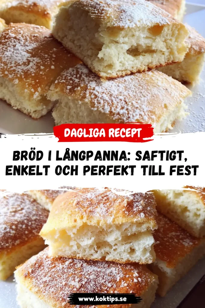 Bröd i långpanna
