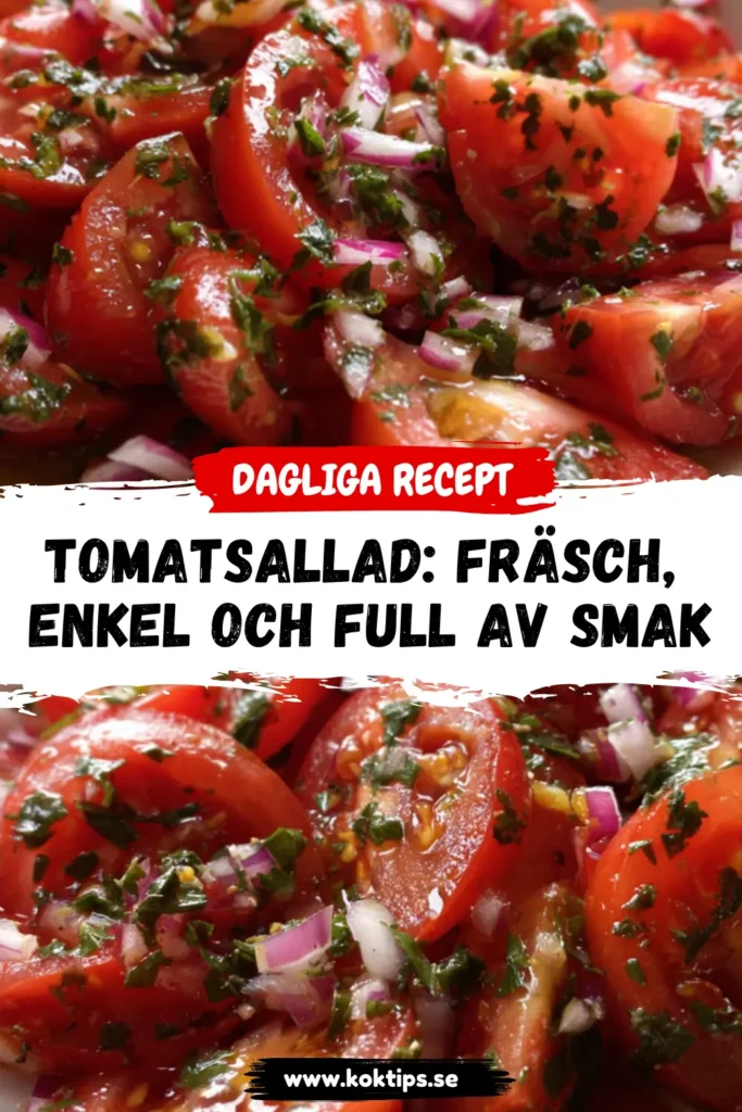 Tomatsallad