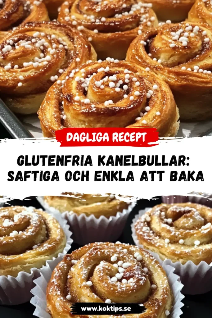 Glutenfria kanelbullar