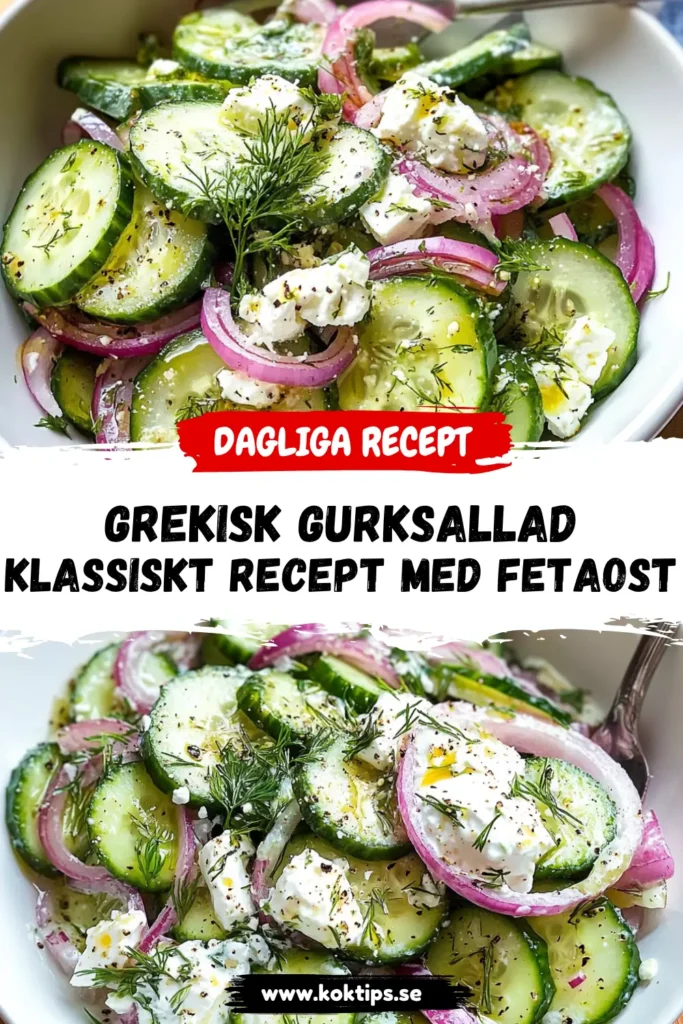 Grekisk gurksallad