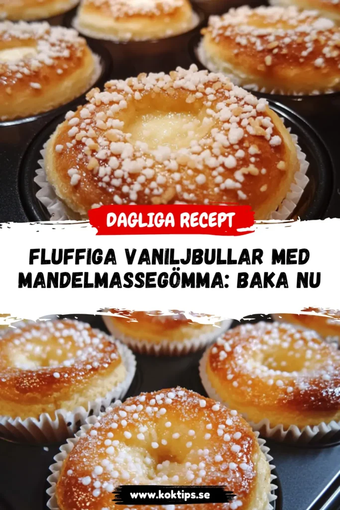 Fluffiga vaniljbullar