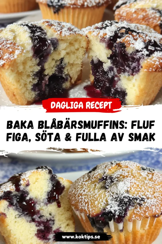 Blåbärsmuffins