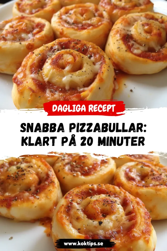 Snabba pizzabullar
