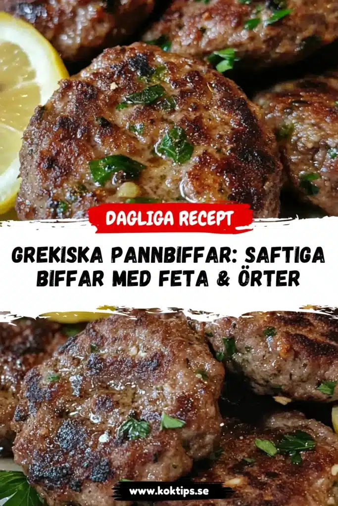 Grekiska pannbiffar