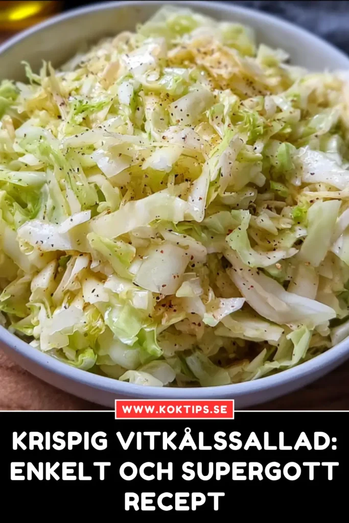 Vitkålssallad