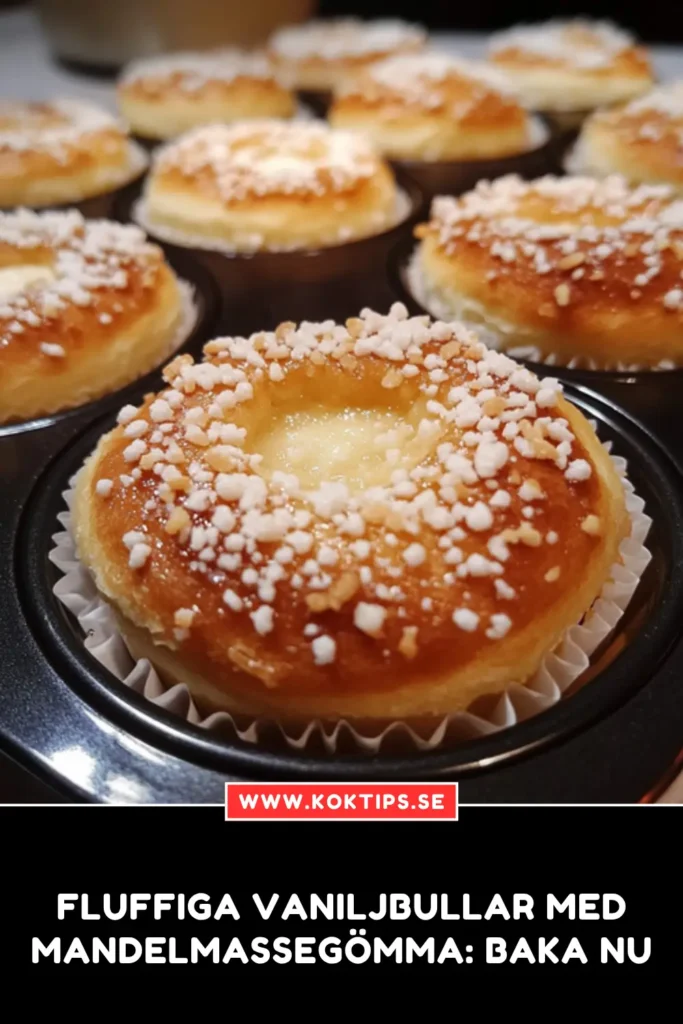 Fluffiga vaniljbullar