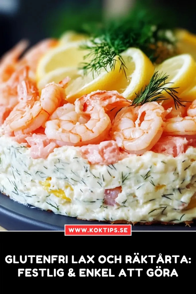 Glutenfri Lax och Räktårta