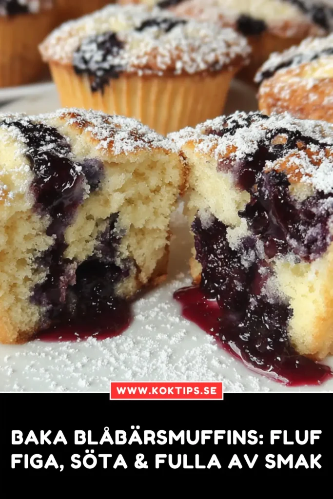 Blåbärsmuffins