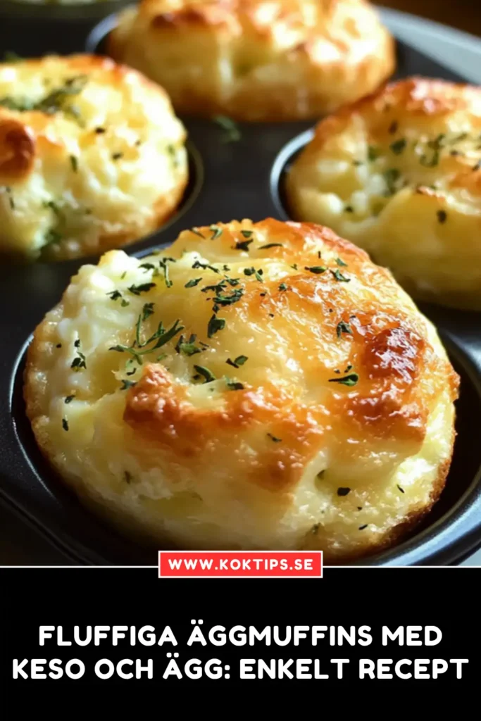 Fluffiga äggmuffins
