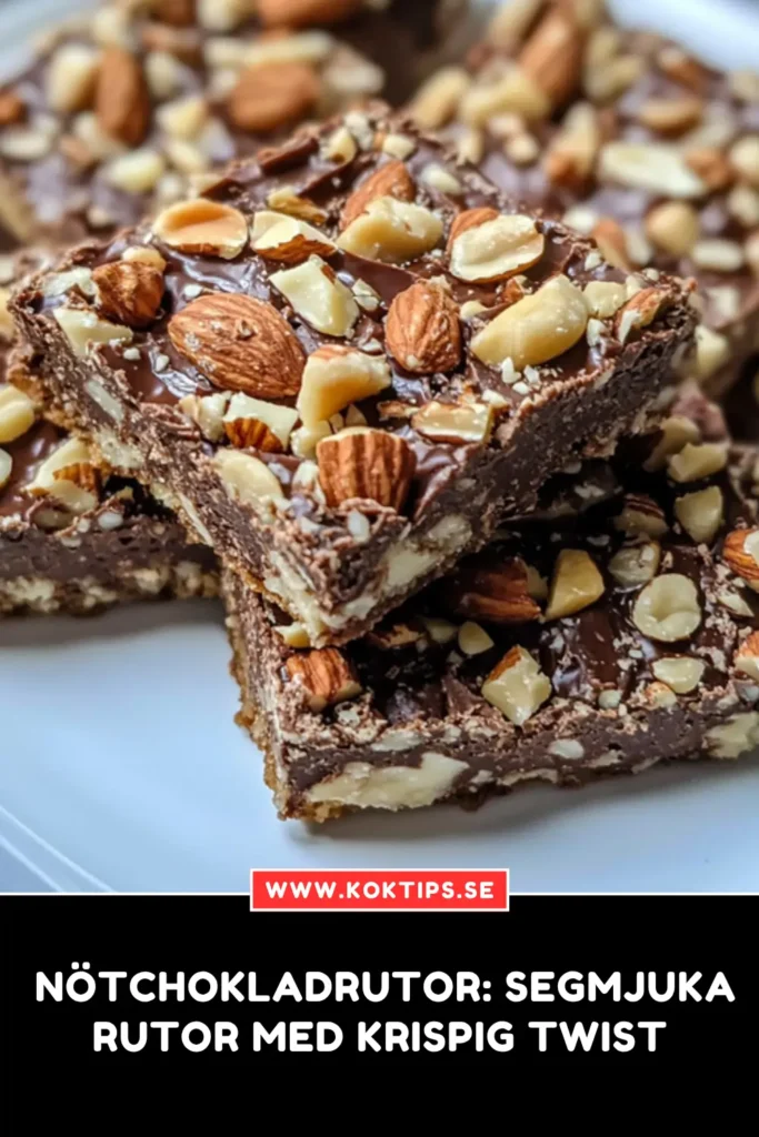 Nötchokladrutor