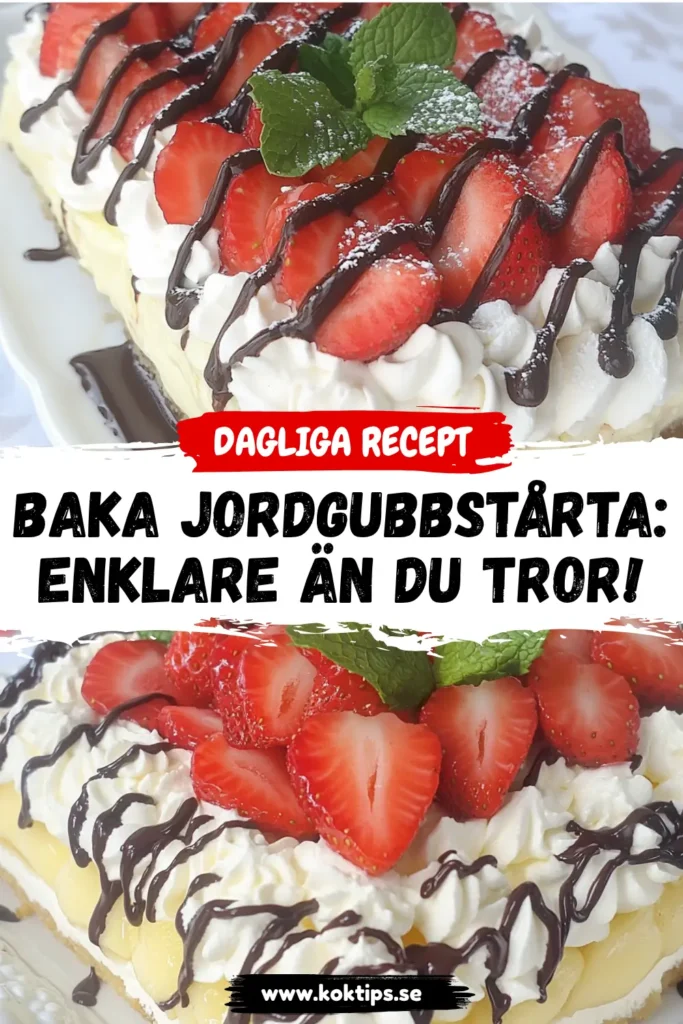 Jordgubbstårta