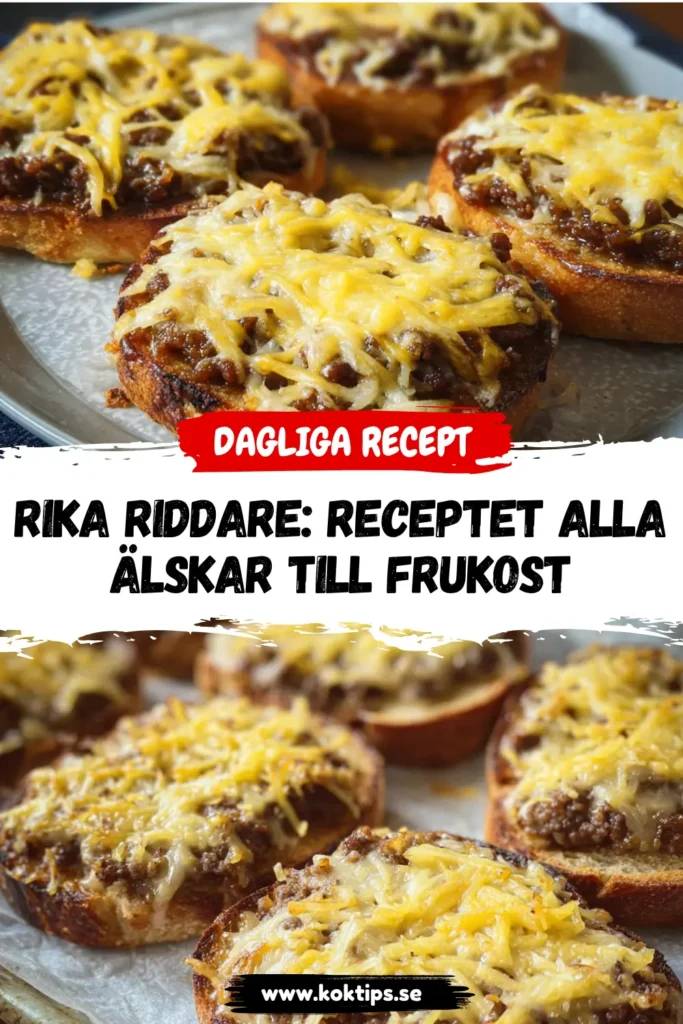 Rika riddare: Receptet alla älskar till frukost