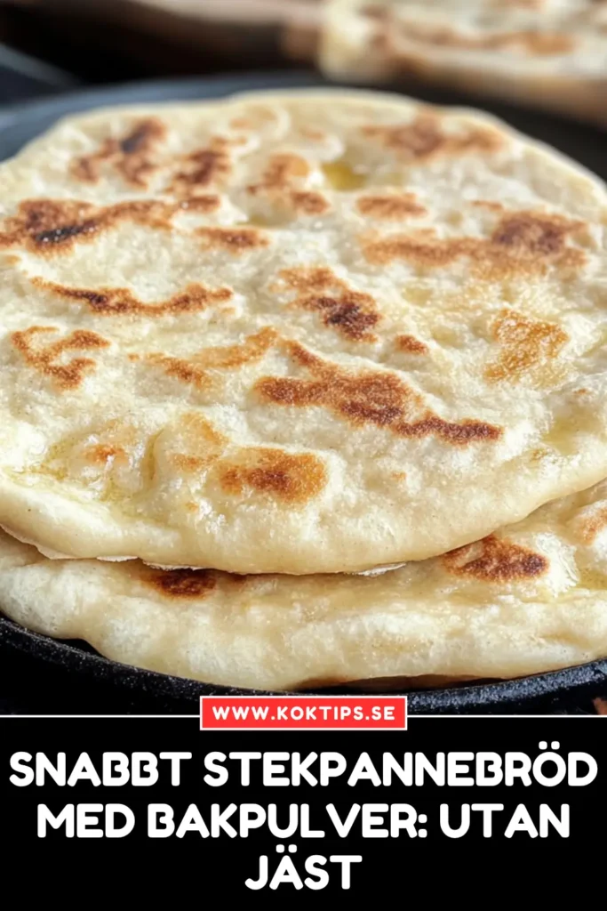 Stekpannebröd Med Bakpulver