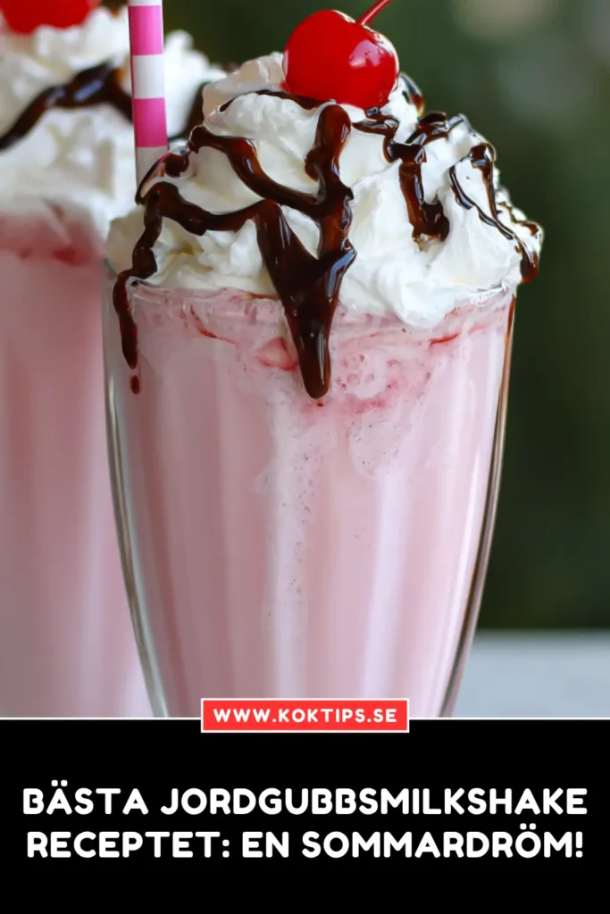 Bästa läskande jordgubbsmilkshakes för varje tillfälle