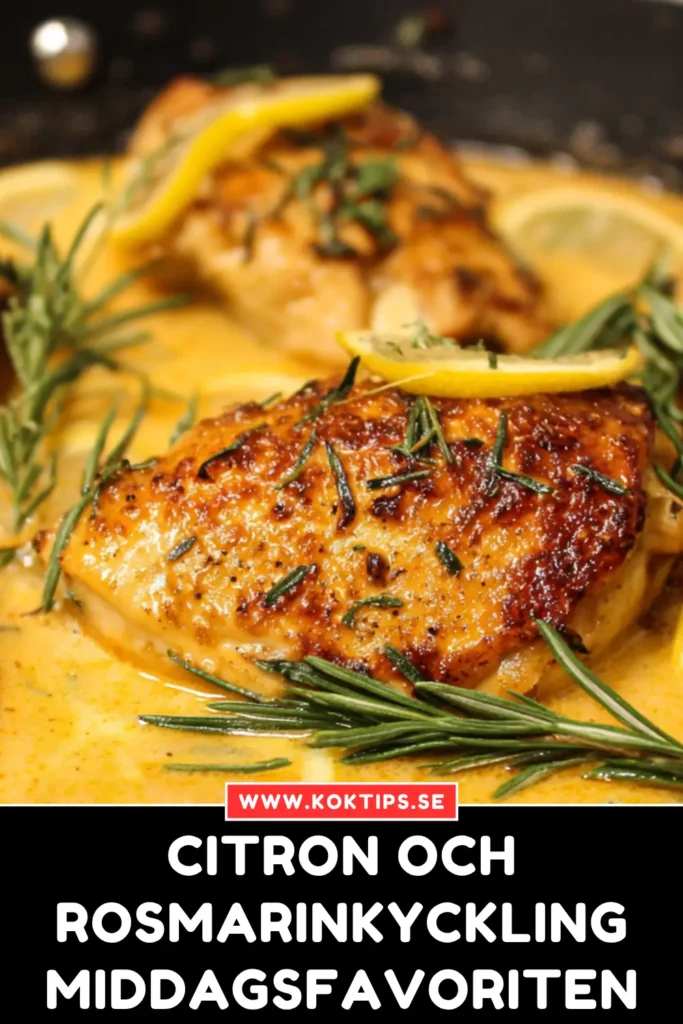 Citron och Rosmarinkyckling: Middagsfavoriten