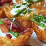 Krispiga potatiskorgar med topping: Snabbt & gott