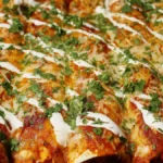 Krämiga enchiladas med kyckling: Mexikansk favorit