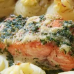 Saftig ugnsbakad lax med örtsmör: Perfekt middag