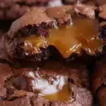 Kladdkakscookies med Dumle: Perfekt fika för hela familjen