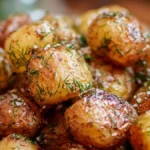 Perfekt dillrostad färskpotatis på 50 minuter