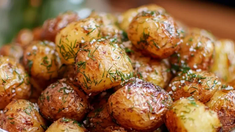 Perfekt dillrostad färskpotatis på 50 minuter