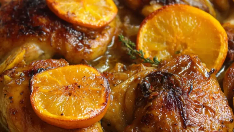 Saftig kycklingen med apelsin och spiskummin recept