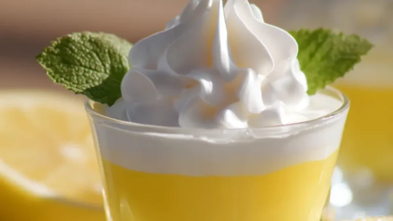 Lemon Meringue Pie Shot: Enkelt Recept på 5 Minuter!