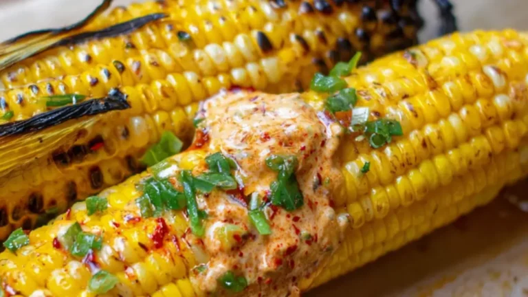 Snabb grillad majs med chilismör: Klar på 30 minuter