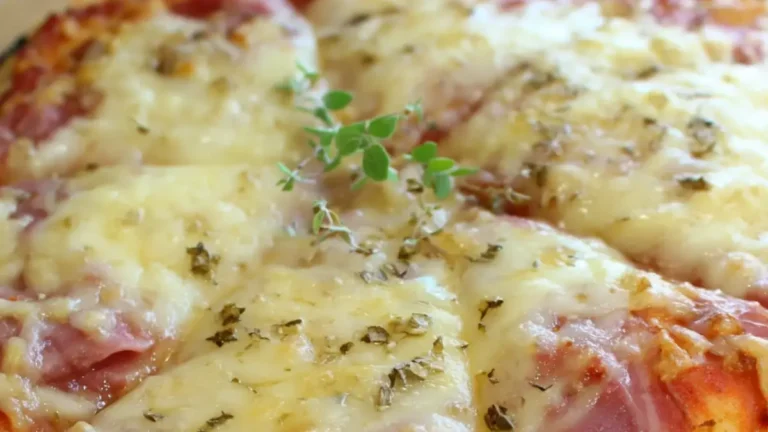 Snabb Bakpulverpizza Recept: Redo på Under 22 Minuter